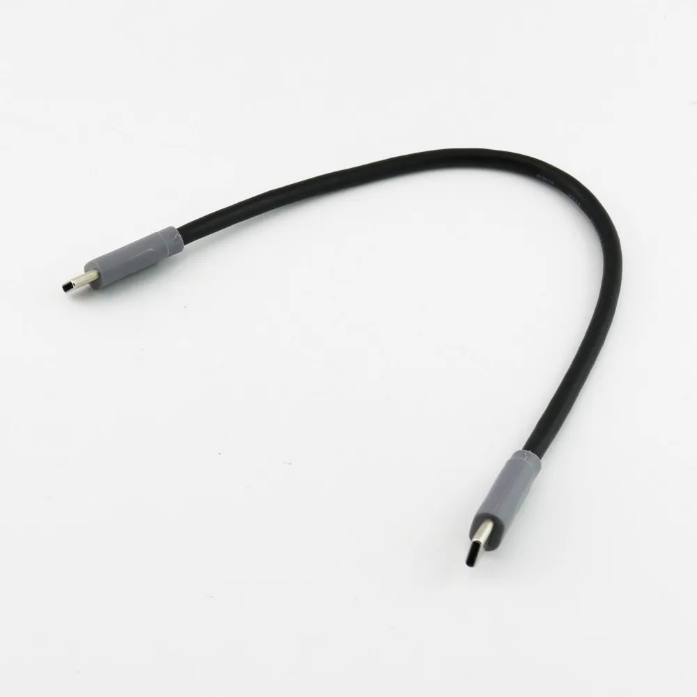 10 шт. USB Type C 3 1 Male To Converter OTG Adapter Lead Data черный кабель 25 см/1 м|Компьютерные кабели и