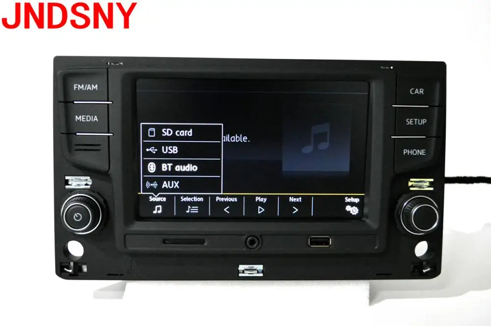 JNDSNY Mib6.5 MIB вещательная система поддерживает Bluetooth заднего вида изображения для Volkswagen Golf 7 Mk7 seven Passat B8