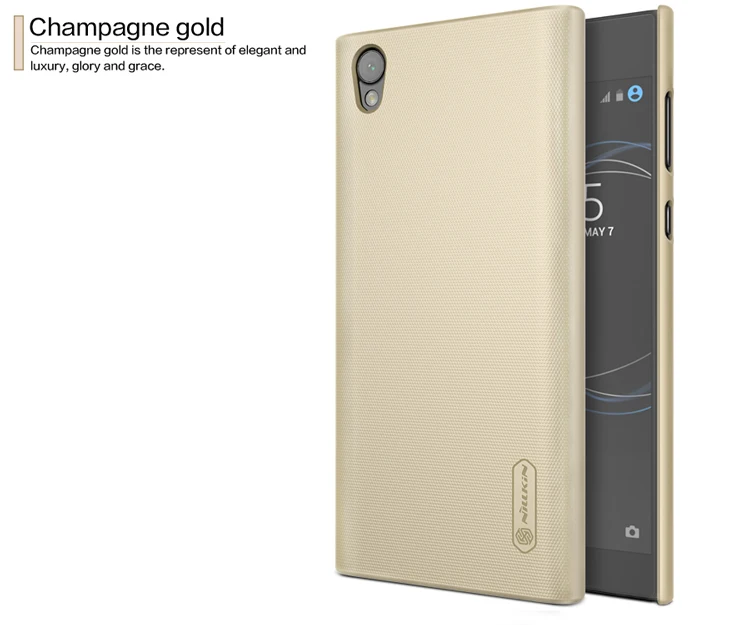 Nillkin матовый чехол для Sony Xperia L1 корпус жесткий Броня PC обложка с экраном protectornil|case