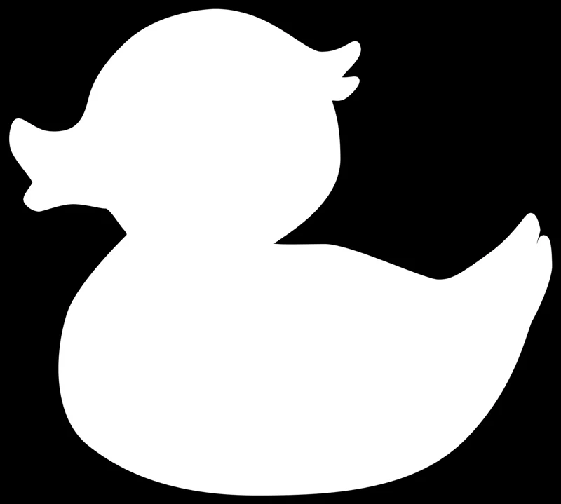 

Cartoon Cute Duck Car Sticker Personalized Car-styling And Decals