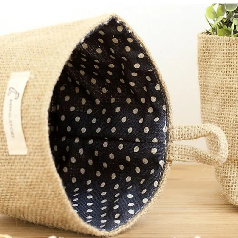 Бытовой цветочный горшок маленькие мешки подвесной мешок корзина для хранения