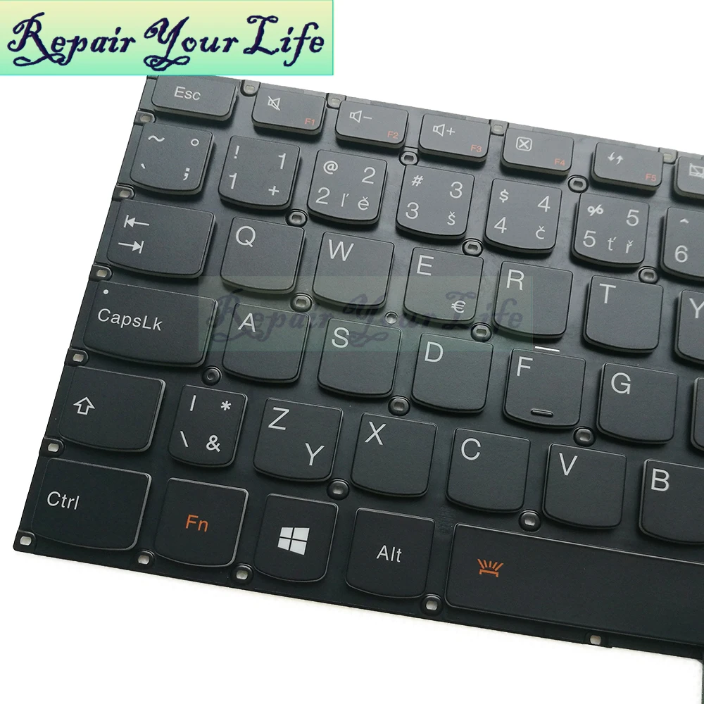Клавиатура для ноутбука Lenovo YOGA 2 13 (не подходит Pro) с подсветкой оригинальная и