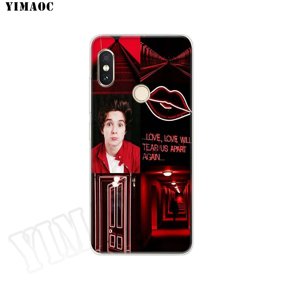 Мягкий силиконовый чехол YIMAOC The Vamps для POCOPHONE F1 Xiaomi Redmi Note 6 7 Pro 6A Mi 8 Lite из ТПУ |
