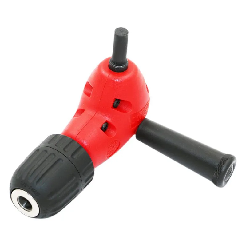 

Angles Adaptor 90 degree Right Angle Drills Attachment 3/8 Chuck Plastic Head Electronic Drill Parts Tools