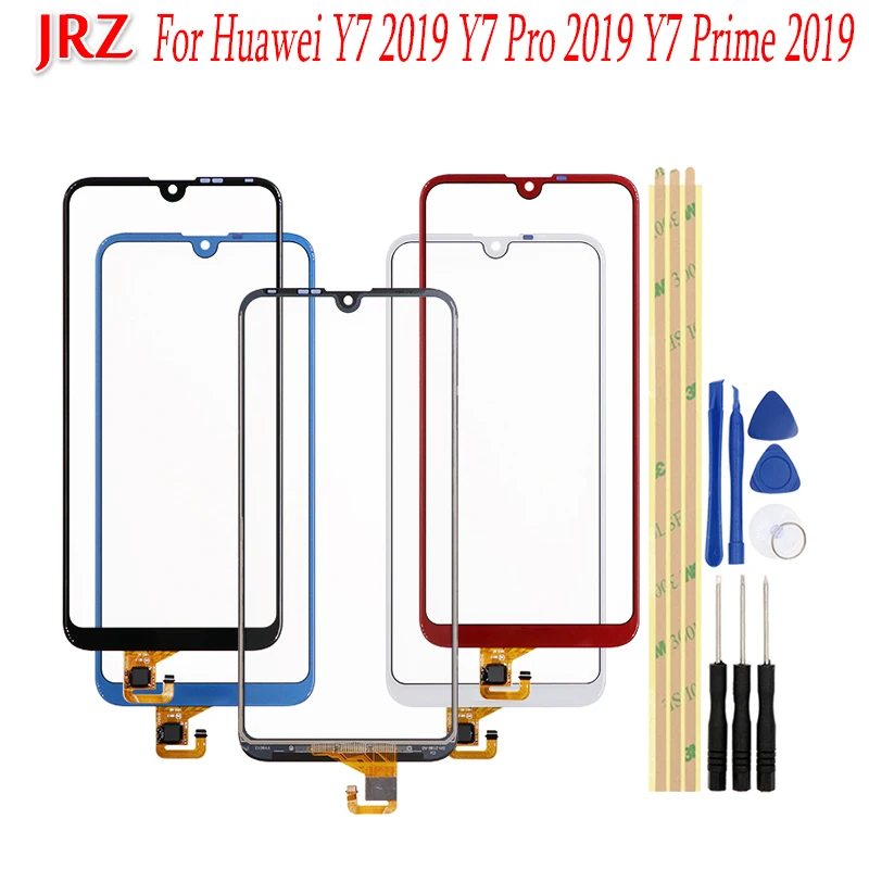 Сенсорный экран 6 26 дюйма для Huawei Y7 2019 Pro Prime переднее стекло объектив сенсорная