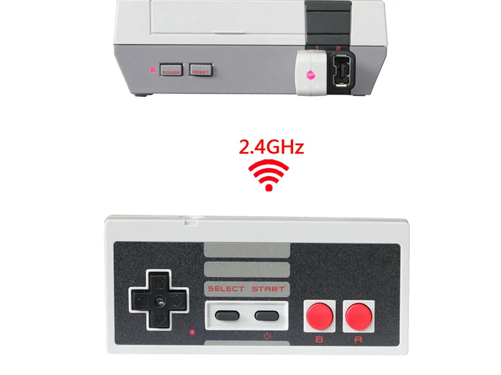 10 шт. * беспроводной контроллер Plug and Gaming для NES Classic Edition геймпад Мини кнопочный с