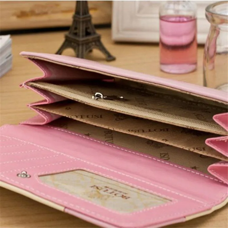 Кошелек женский длинный с бабочкой и башней|purse female|woman wallet butterflylong purse |