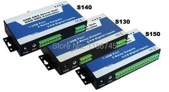 S140 GSM пульт дистанционного управления по SMS реле сигнализации переключатель с помощью SMS(4I/2O/Порты usb