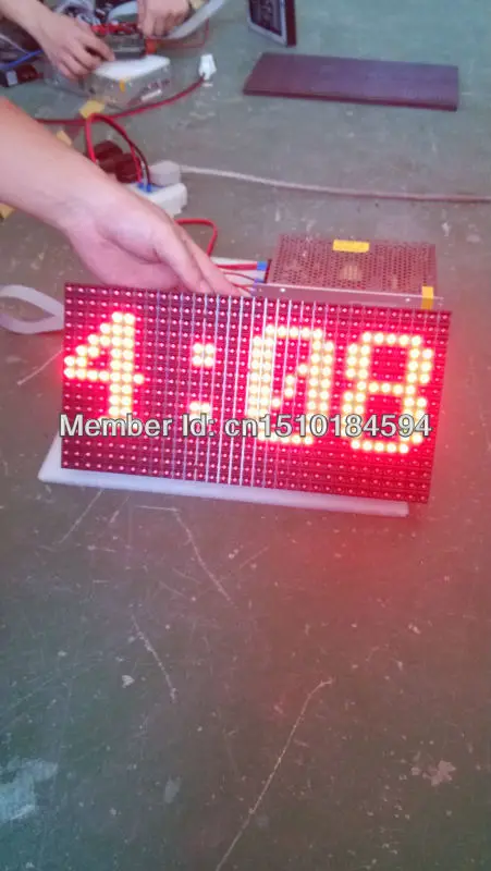 Бесплатная доставка 20 штук p10 полууличный вариант светодиодный дисплей красного