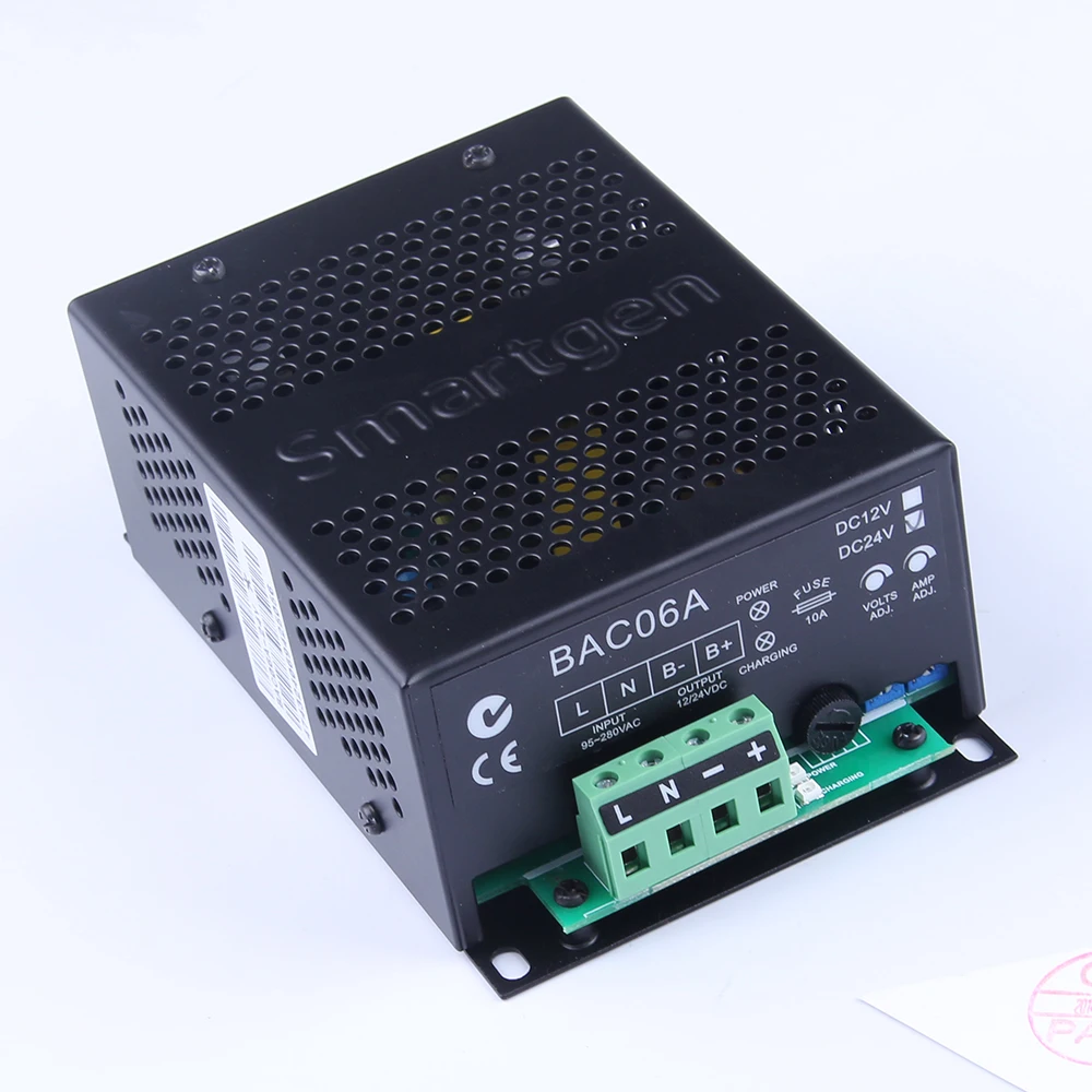 BAC06A 24 В автоматическое интеллектуальное зарядное устройство Модуль 6A Smartgen мощный генератор зарядное устройство s Схема Дизайн адаптер