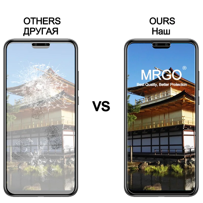 Закаленное стекло MRGO для huawei Y9, защита экрана 9H 2.5D, Защитное стекло для телефона huawei Y9