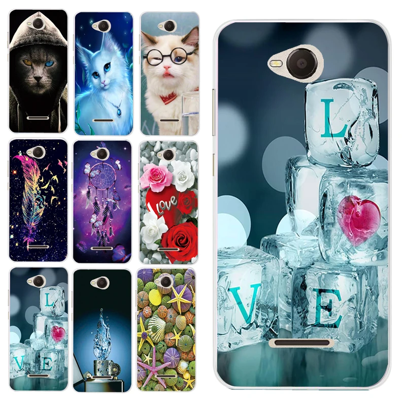 Романтический чехол Love Ice Art Для Vodafone Smart N9 Lite X9 E9 C9 корпус сумка для