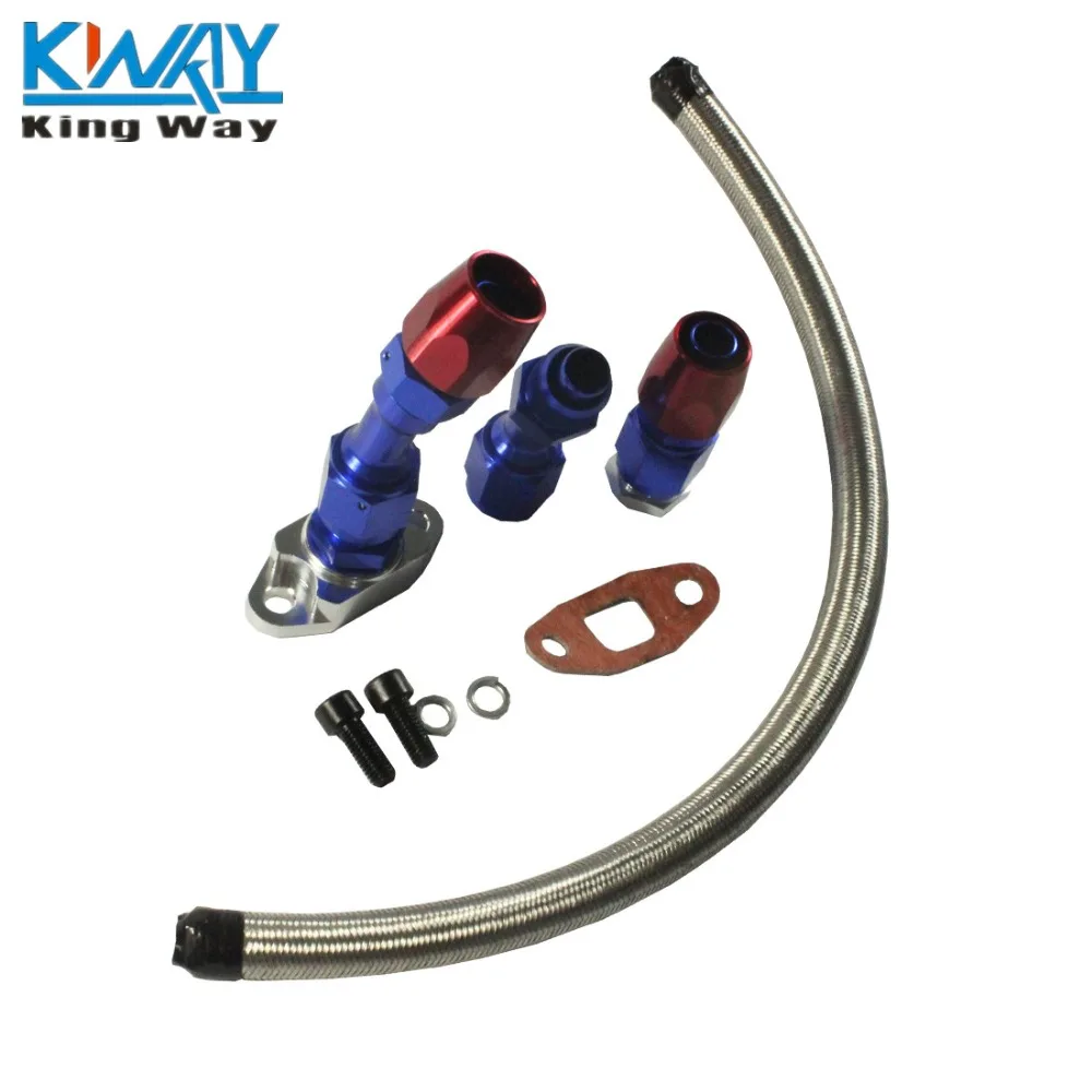Бесплатная доставка плетеное турбозарядное устройство King Way/турбомасляное 17