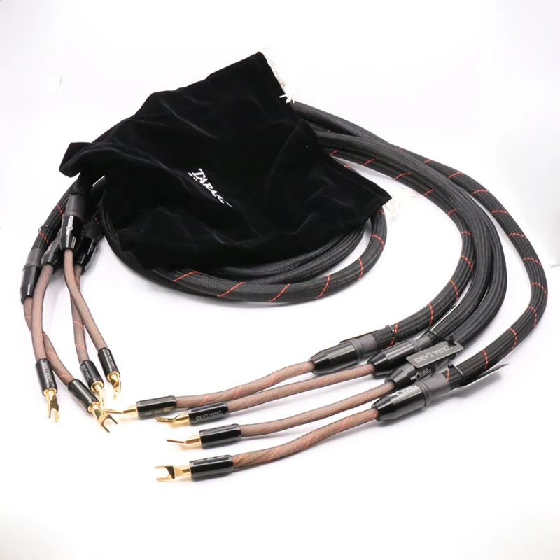 Динамик One с разъемом Spade Hi Fi 100% новый аудиокабель 2 5 м оригинальной