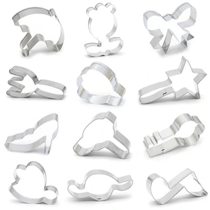 Форма имбирного пряника, металлический резак для печенья, мастики, украшения торта, печенья, кондитерских изделий, резак для печенья, десерт, закуска