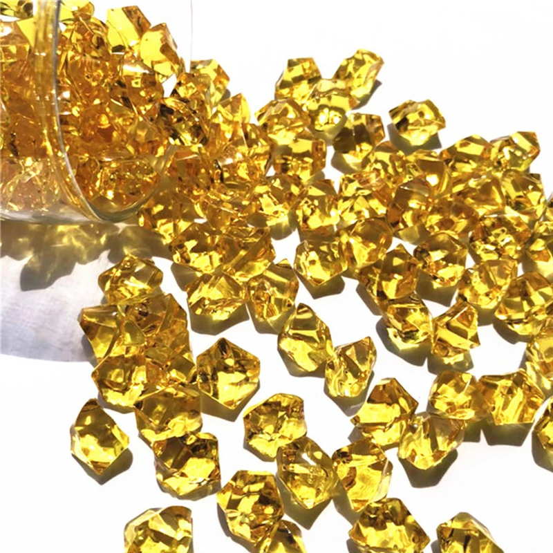 Прозрачный кристалл акриловый камень драгоценный ледяные камни конфетти рыбный