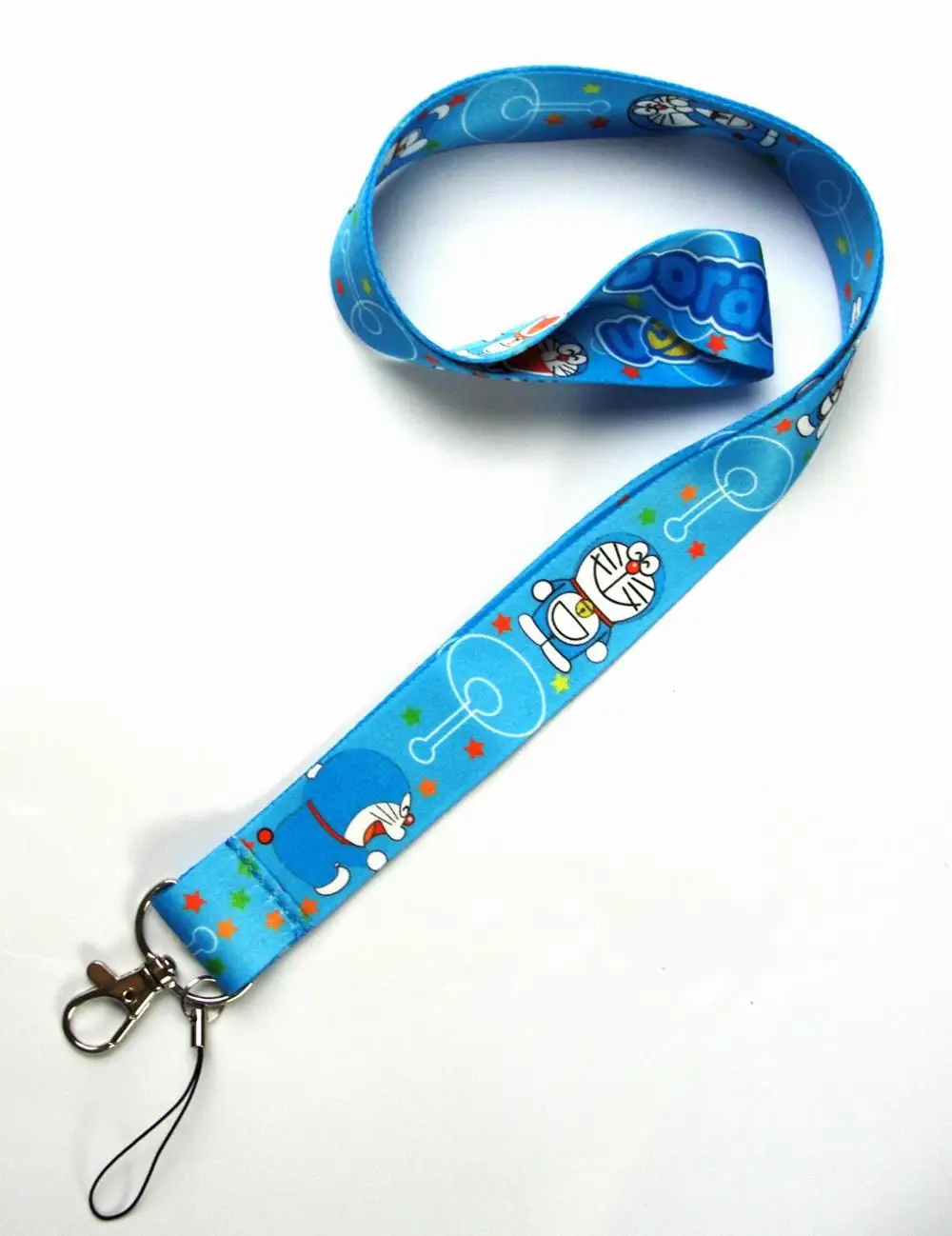 10 шт. брелок Doraemon key lanyards id badge holder брелоки ремешок для фото Бесплатная
