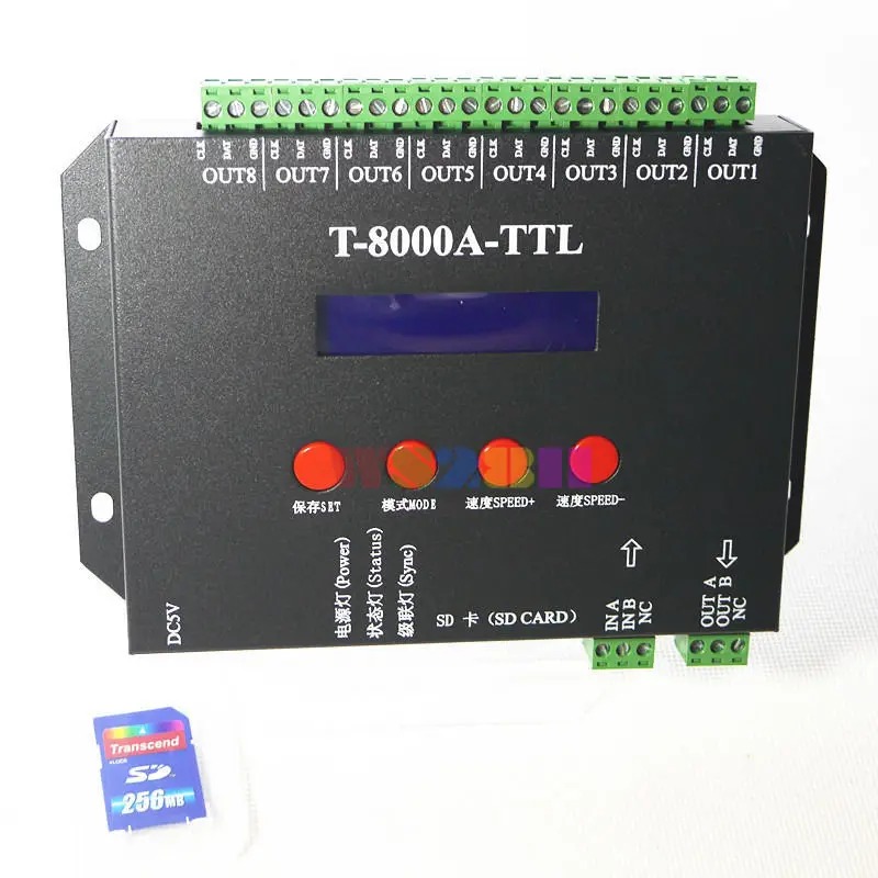 Светодиодная лента для мыши T1000S T4000 T8000A светодиодный пиксельный контроллер WS2811