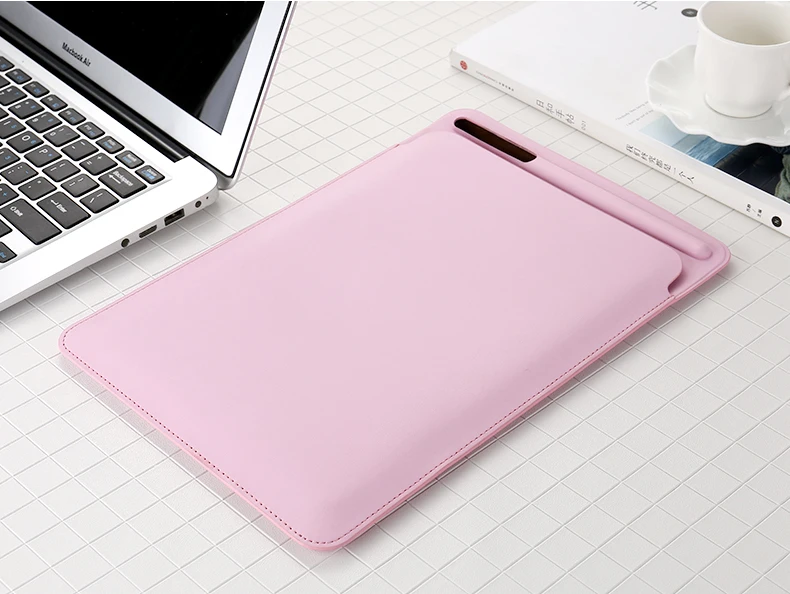 Чехол из искусственной кожи премиум класса для iPad Pro 12,9, чехол-сумка с карандашом для iPad Pro 12,9