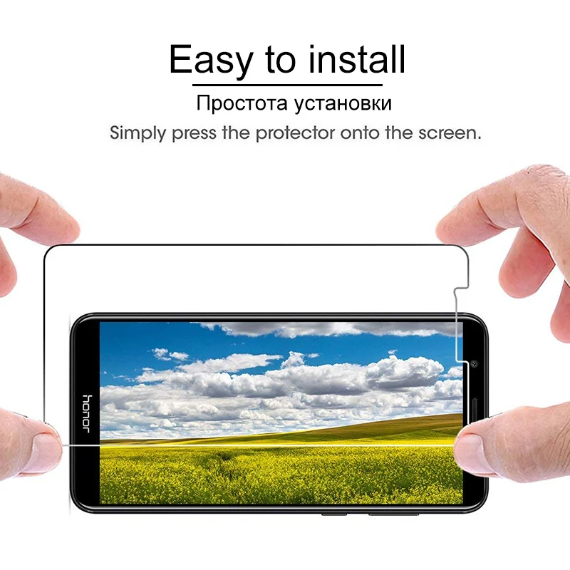 Защитное стекло для honor 7a Honor 7x 7c 7 7i Защита экрана Huawei закаленное 9H защитная