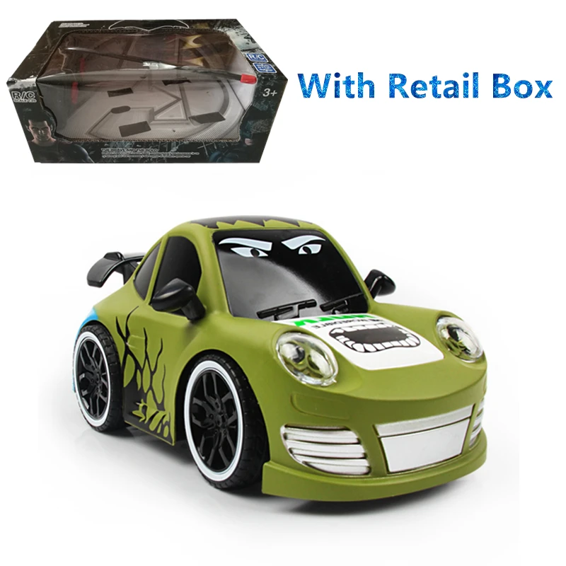 The Hulk Retail Box 1:20 RC автомобиль Мстители мультфильм радио дистанционное управление игрушечные лошадки Автомобили Бэтмен Халк Железный человек паук радиоуправляемые машинки - Цвет: The Hulk Retail Box