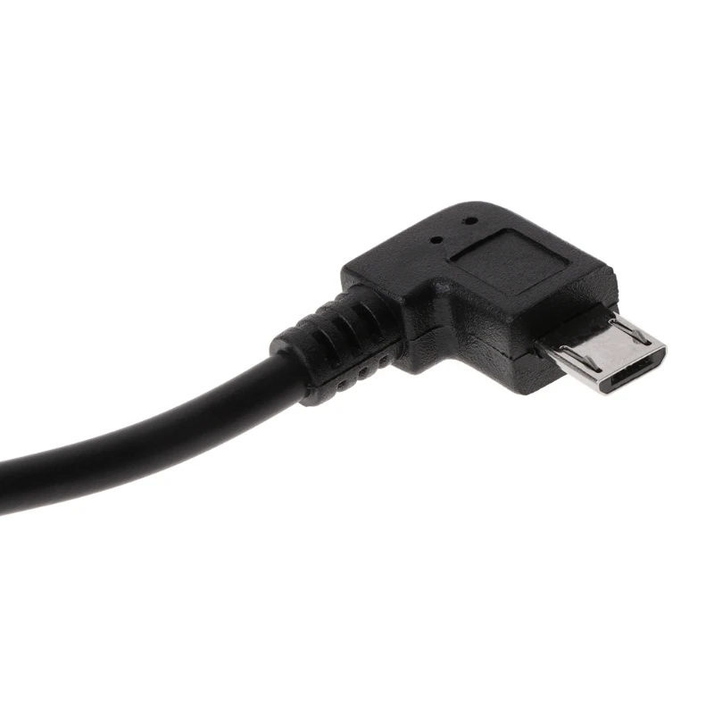 Бесплатная доставка 90 градусов микро USB кабель папа к OTG адаптер для Android планшета