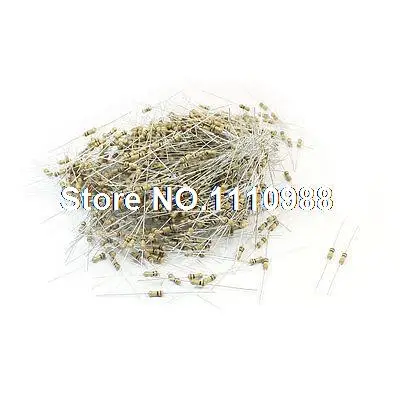 

1000 шт 100K Ohm 5% Допуск 1/4 Вт осевой свинец фиксированный резистор из углеродистой пленки