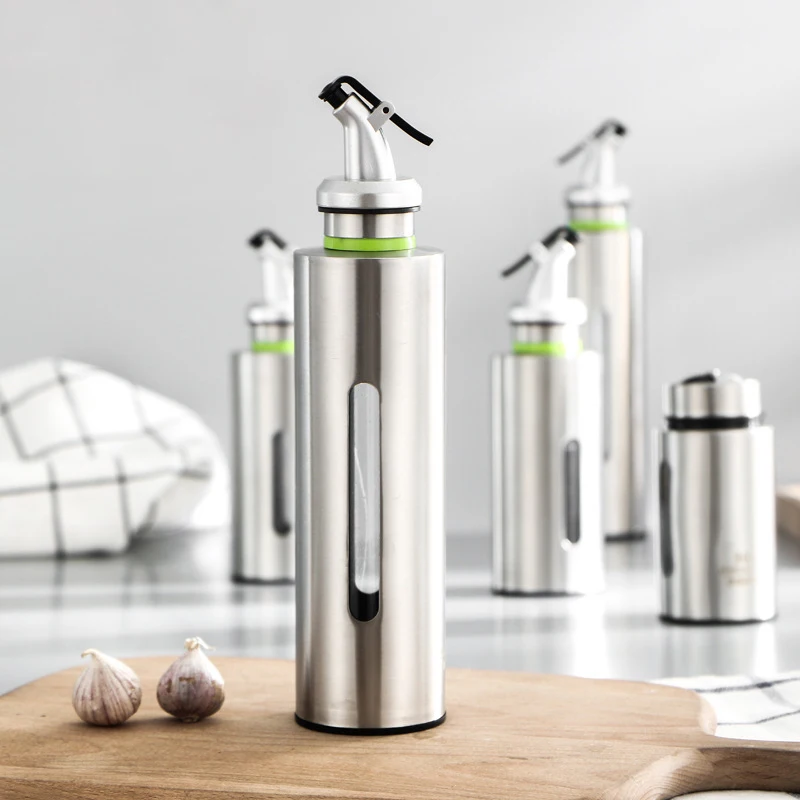 1 шт. Герметичная Бутылка для масла из нержавеющей стали| |