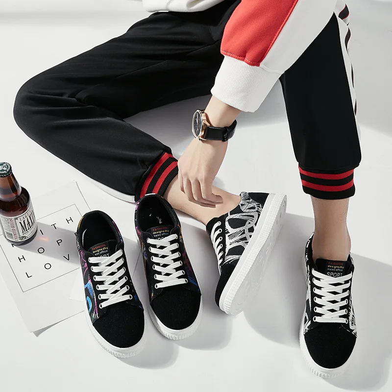 2018 Весна и осень новая мода хан издание Колледж ветра Для мужчин парусиновая