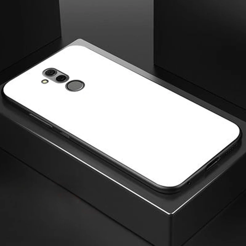 YUETUO ТПУ закаленное стекло чехол на заднюю панель телефона, capinha, coque, чехол, чехол для huawei mate 20 Lite pro mate20 20 Lite силиконовые аксессуары