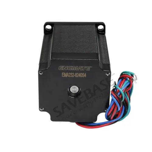 ENGMATE Nema 23 Шаговый Мотор 278Oz-In 2-фазы 4A для ЧПУ-милл-маршрутизатора Резка EMA232-8240S4