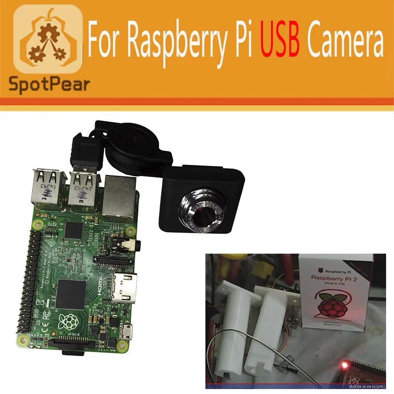 

Raspberry Pi 3 Model B/PI2/4B USB камера