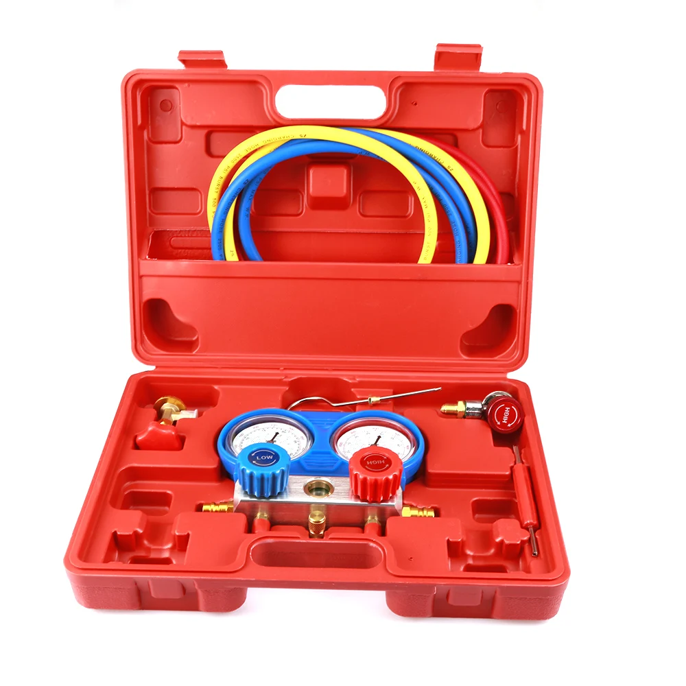 A/C кондиционер манометр для холодильника набор инструментов столы цветные