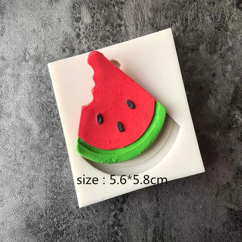1Pcs DIY Plant Coconut Tree Pineapple Cactus Watermelon Silicone Mold Fondant Cake Decorating Tools Soap Chocolate | Дом и сад