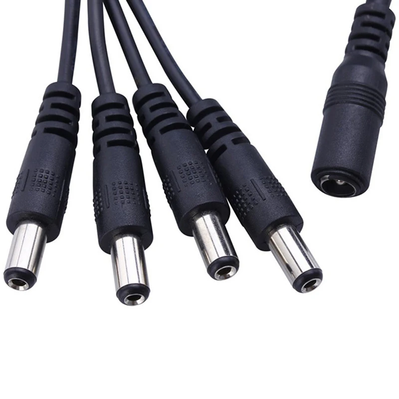 Соединительный провод постоянного тока Мама от 1 до 4 папа сплиттер питания