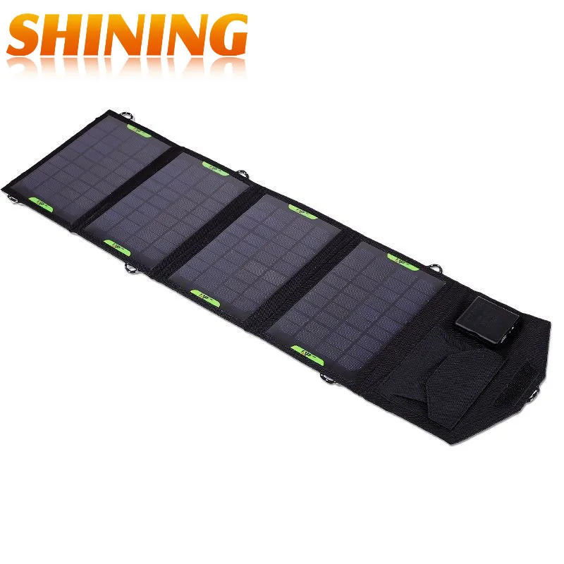 Dual Output USB5V + DC 18V Solar Sun Panel Charger 12V Battery Charging Kit Mobile Cellphone Camping | Электроника