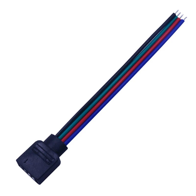10 см 15 5 шт./лот RGB 4 контактный разъем Папа мама проводной кабель для 5050 3528