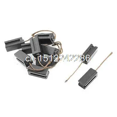 

6.3mm x 6.3mm x 14mm Carbon Brushes for Generic Electric Motor 10 Pcs
