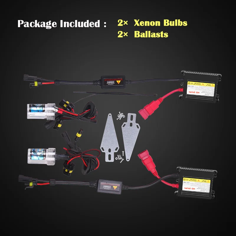 2 шт. комплект ксенона H7 55 W 12 V Автомобильные фары 3000 K 4300 K 5000 K 6000 K 8000 K 10000 K Автомобильный Ксенон налобный фонарь