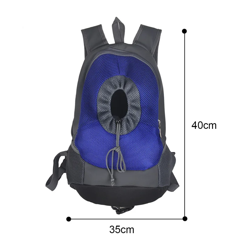 Переноска для домашних животных переносной сетчатый рюкзак на два плеча собак и
