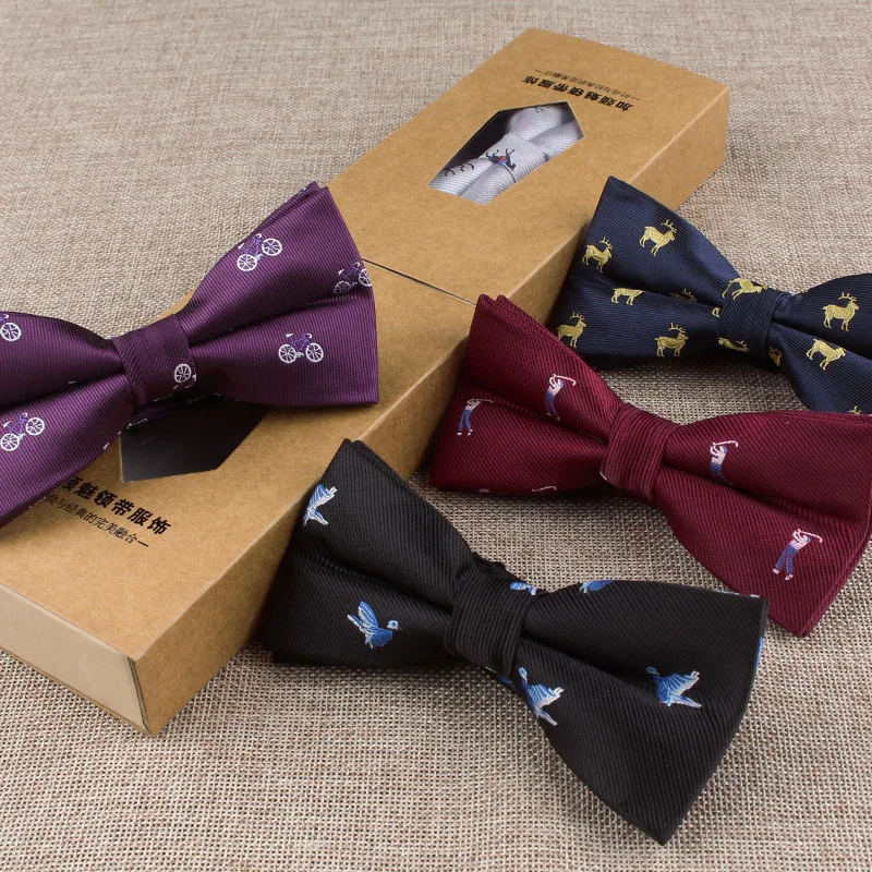 Модные мужские вязаные галстуки аксессуары галстуки-бабочки галстук-бабочка с