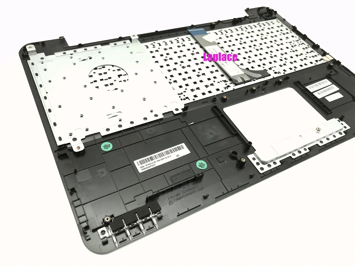 Новая русская клавиатура для Asus X555LA X555LB X555LD X555LJ X555LI X555LF X555LP Серебристая Подставка