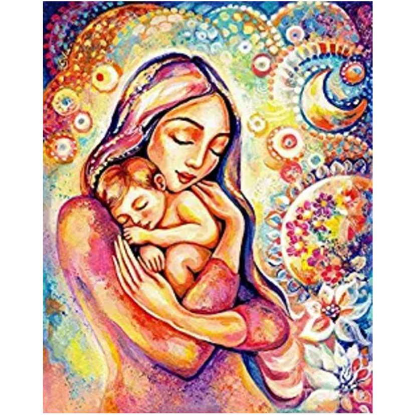 

5D DIY Diamond Painting Full Square/Round Drill "Mother's love" pattern 3D Embroidery Cross Stitch gift Home Decor Lg2546