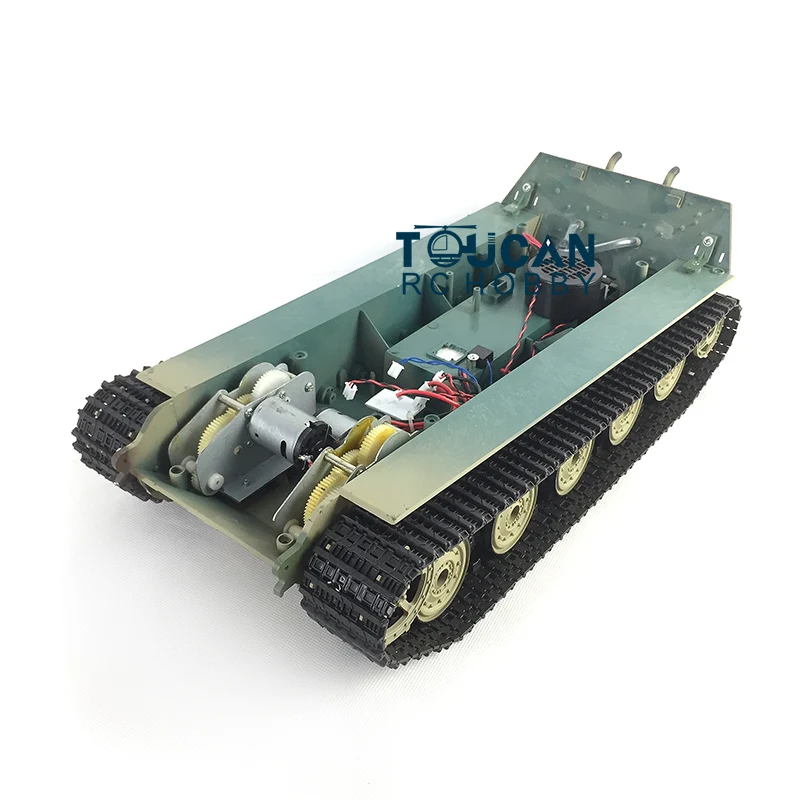 HengLong масштаб 1/16 King Tiger RC Танк 3888A шасси с пластиковыми треками колеса TH00387 | Игрушки