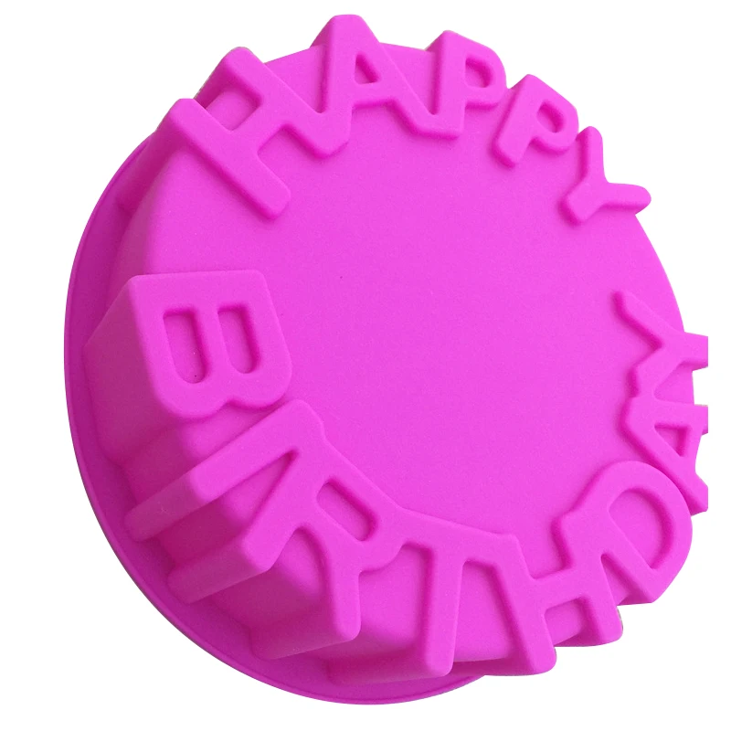 Силиконовая форма для торта с днем рождения кухонная выпечки | Обустройство дома
