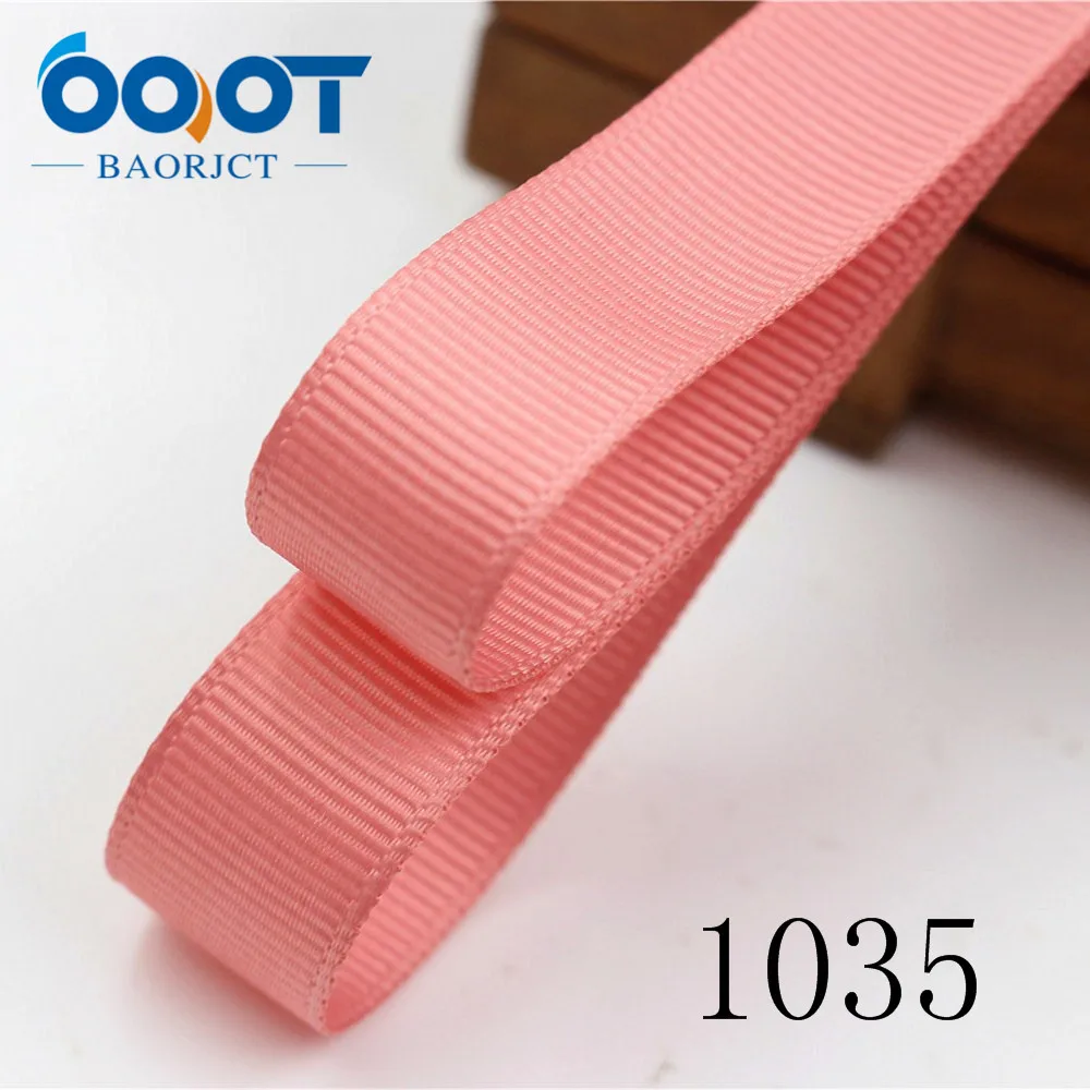 Лента для одежды ручной работы однотонная Grosgrain 10 ярдов 1760611 16 мм|grosgrain ribbon