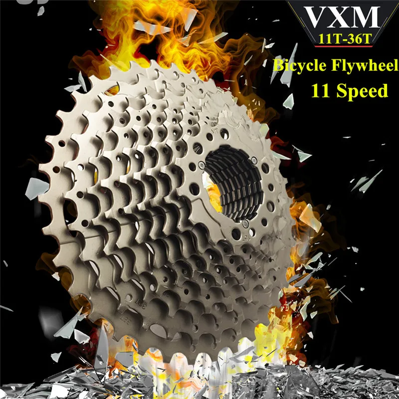 VXM MTB велосипед Freewheel 11 скоростей 11-36T/40T/42T/46T/50T/52T BMX горный шоссейный кассеты