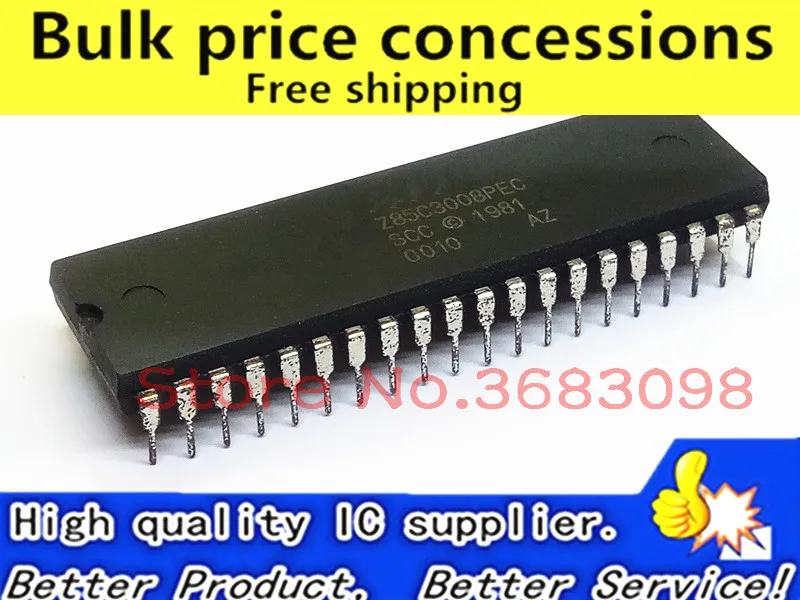 

Free Shipping 5pcs/lot Z85C3008PSC Z85C3008PEC Z85C3008P Z85C3008 DIP-40 IC