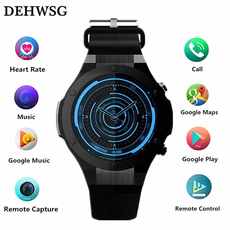 Новый KW99 PRO Smart часы MTK6580 1 40 дюймов 400*400 GPS Wi Fi 3 г монитор сердечного ритма 16 ГБ +