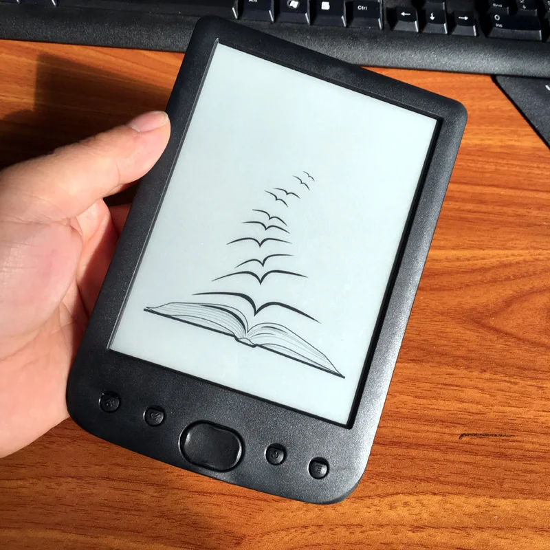 Новинка, 6 дюймов, 800x600, электронный B-ook Reader, HD, E-Ink, легко читаемый, 8 ГБ, цифровой считыватель электронных книг, слот для карт, максимальная поддержка карт 64 ГБ